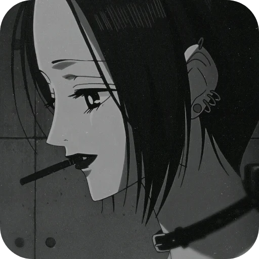 Стикер из набора 𝓝𝑎𝑛𝑎 𝓞𝑠𝑎𝑘𝑖. @encrette для Телеграм: Статические 🚬