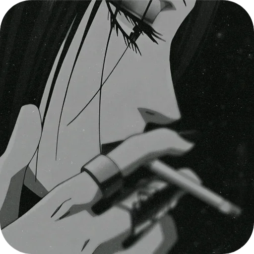 Стикер из набора 𝓝𝑎𝑛𝑎 𝓞𝑠𝑎𝑘𝑖. @encrette для Телеграм: Статические 🚬