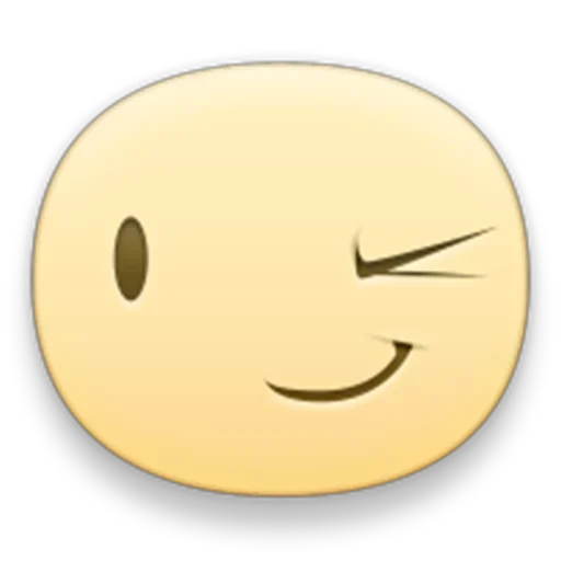 Стикер из набора facebook emoji для Телеграм: Статические 😉
