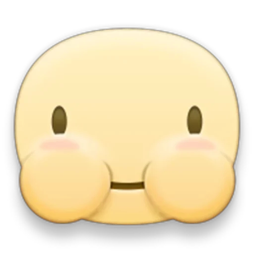 Стикер из набора facebook emoji для Телеграм: Статические 😯