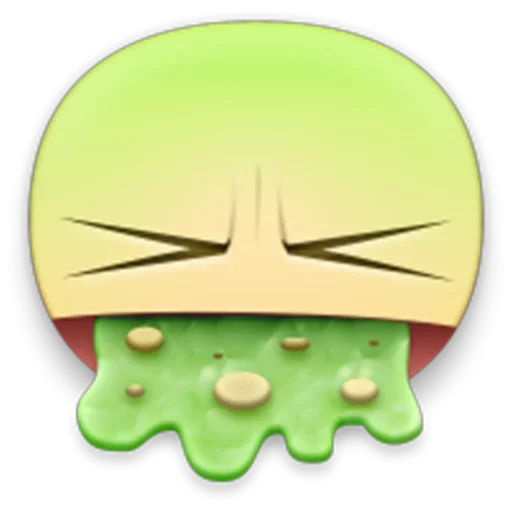 Стикер из набора facebook emoji для Телеграм: Статические 💩