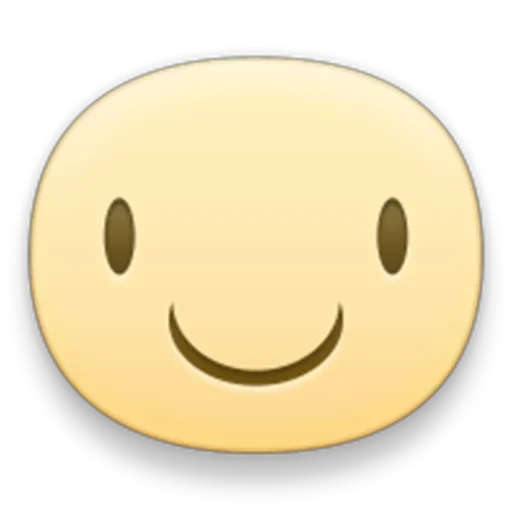Стикер из набора facebook emoji для Телеграм: Статические 😊