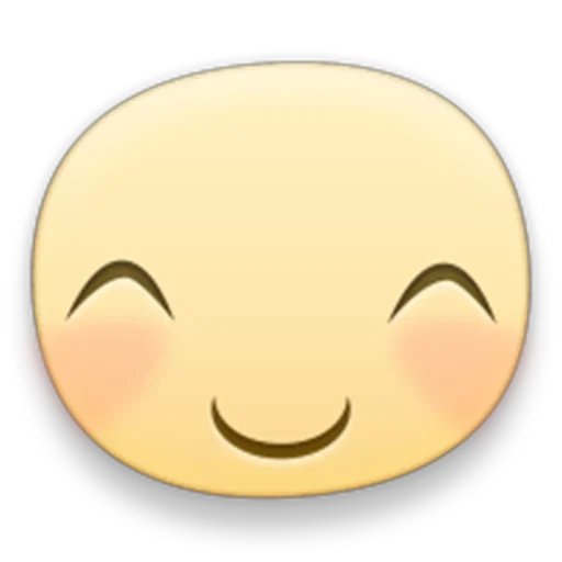 Стикер из набора facebook emoji для Телеграм: Статические 😊