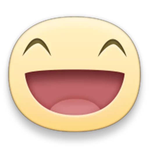 Стикер из набора facebook emoji для Телеграм: Статические 😄