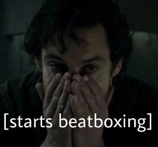Стикер из набора Hannibal Lecter :: @fStikBot для Телеграм: Статические 😎