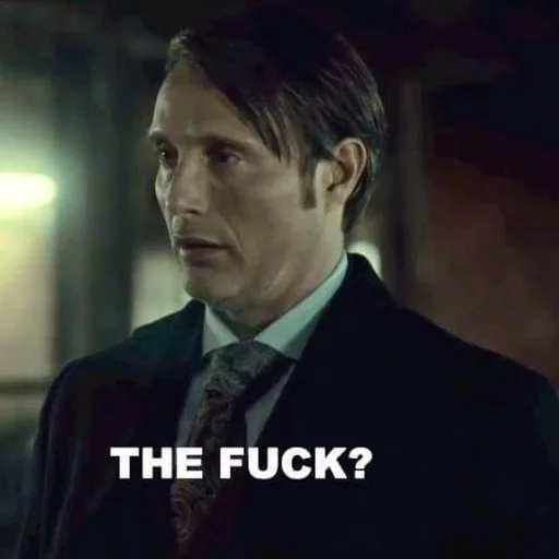 Стикер из набора Hannibal Lecter :: @fStikBot для Телеграм: Статические 😭