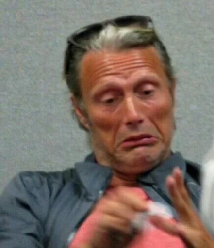 Стикер из набора Hannibal Lecter :: @fStikBot для Телеграм: Статические 😣