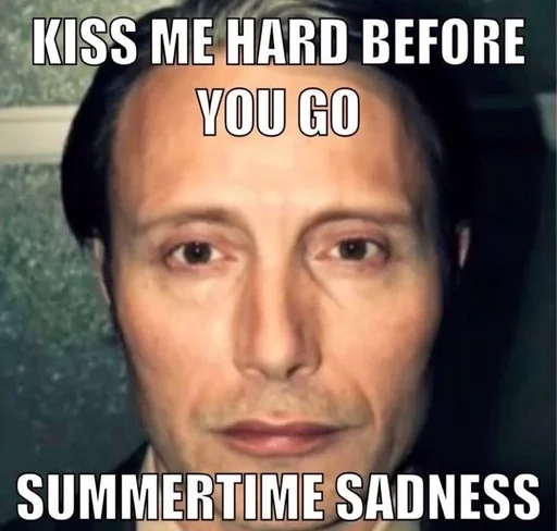 Стикер из набора Hannibal Lecter :: @fStikBot для Телеграм: Статические 😘