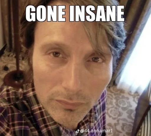Стикер из набора Hannibal Lecter :: @fStikBot для Телеграм: Статические 😍