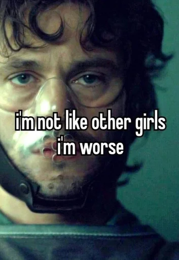 Стикер из набора Hannibal Lecter :: @fStikBot для Телеграм: Статические 😭