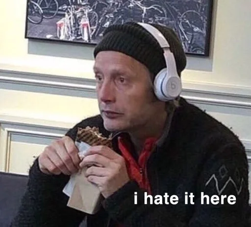 Стикер из набора Hannibal Lecter :: @fStikBot для Телеграм: Статические 😶