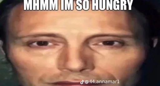 Стикер из набора Hannibal Lecter :: @fStikBot для Телеграм: Статические 😣