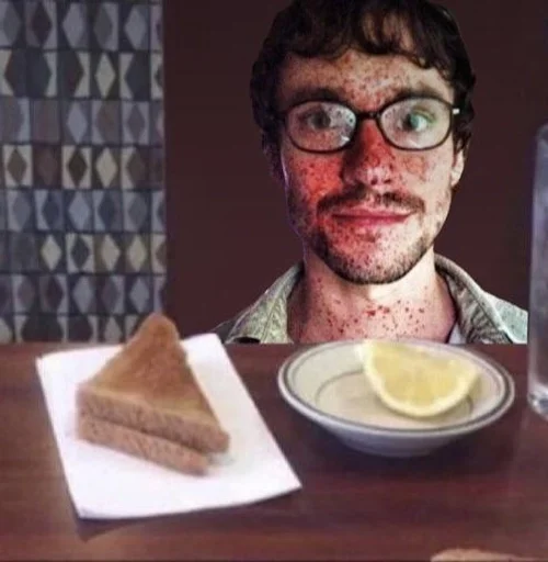Стикер из набора Hannibal Lecter :: @fStikBot для Телеграм: Статические 😀