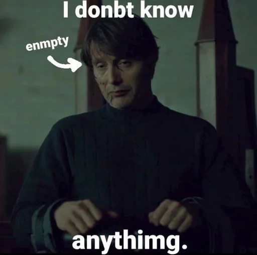 Стикер из набора Hannibal Lecter :: @fStikBot для Телеграм: Статические 😕