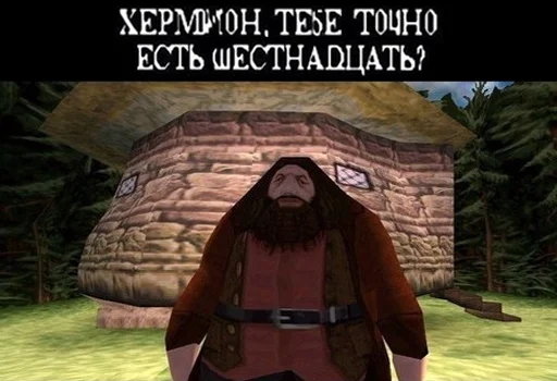 Стикер из набора Гарри Поттер Перевод для Телеграм: Статические 😏