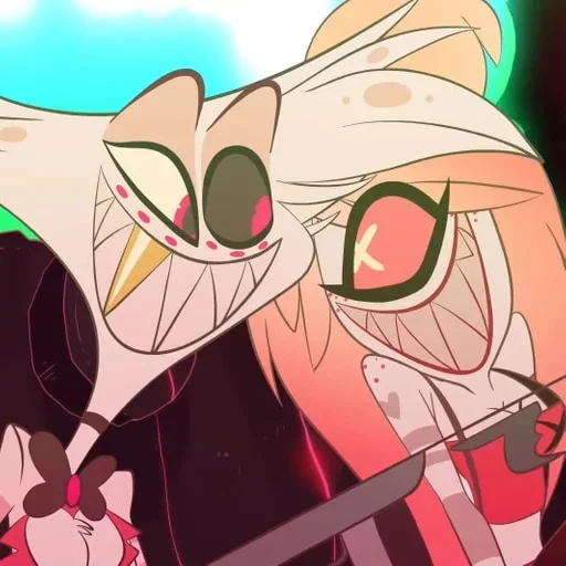 Стикер из набора Hazbin hotel - Angel Dust для Телеграм: Статические 🌟