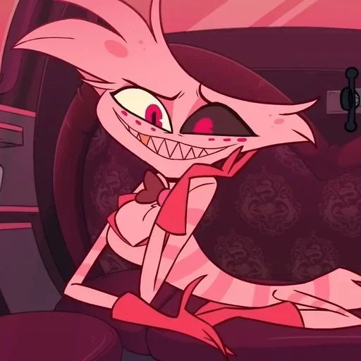 Стикер из набора Hazbin hotel - Angel Dust для Телеграм: Статические 🌟