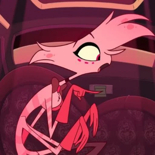 Стикер из набора Hazbin hotel - Angel Dust для Телеграм: Статические 🌟