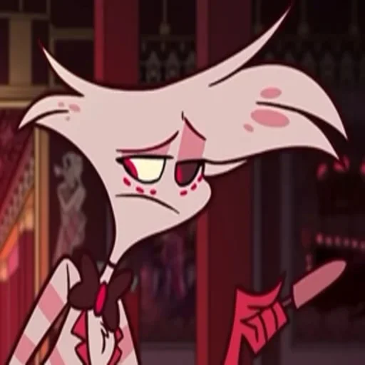 Стикер из набора Hazbin hotel - Angel Dust для Телеграм: Статические 🍦