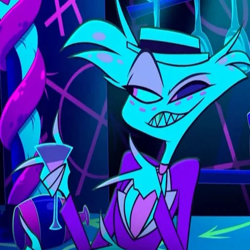 Стикер из набора Hazbin hotel - Angel Dust для Телеграм: Статические 👌