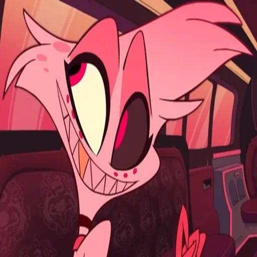 Стикер из набора Hazbin hotel - Angel Dust для Телеграм: Статические 🙂