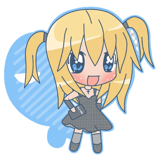 Стикер из набора chibi для Телеграм: Статические 😊