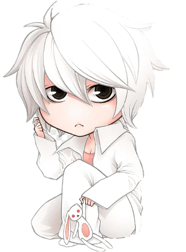 Стикер из набора chibi для Телеграм: Статические 😶
