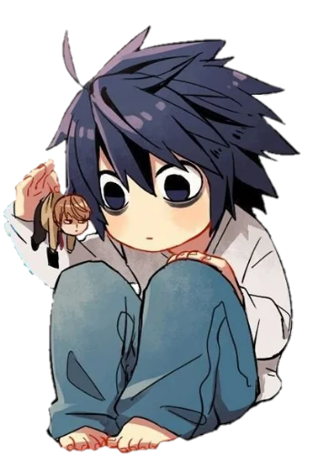 Стикер из набора chibi для Телеграм: Статические 😶