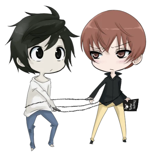 Стикер из набора chibi для Телеграм: Статические 😏