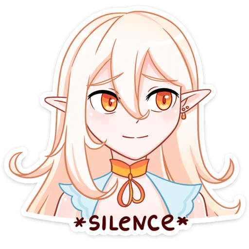Стикер из набора Айрис (@TgSticker) для Телеграм: Статические 🙂