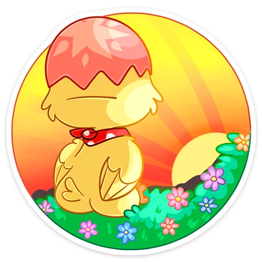 Стикер из набора Ириска :: @stickroom для Телеграм: Статические ☀️