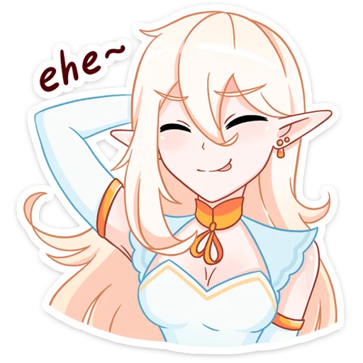 Стикер из набора Айрис :: @stickroom для Телеграм: Статические ☺️