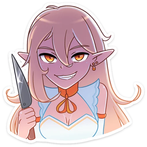 Стикер из набора Айрис :: @stickroom для Телеграм: Статические 🔪