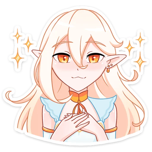 Стикер из набора Айрис :: @stickroom для Телеграм: Статические ☺️