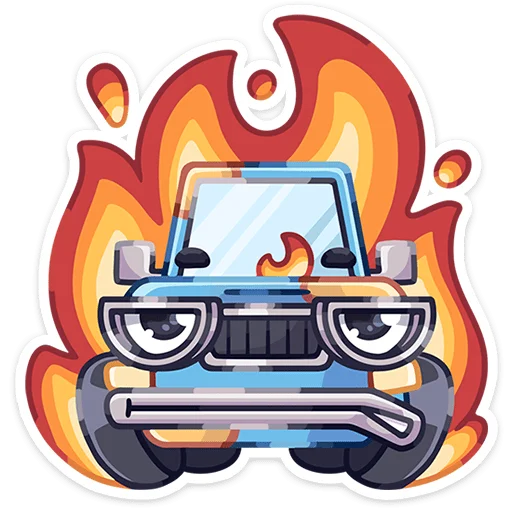 Стикер из набора Железные кони • @TgSticker для Телеграм: Статические 🔥