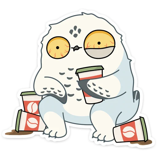 Стикер из набора Ирви (@TgSticker) для Телеграм: Статические 😨