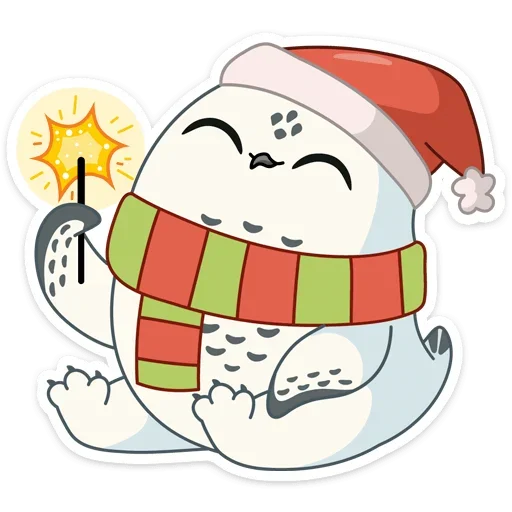 Стикер из набора Ирви (@TgSticker) для Телеграм: Статические 🎅