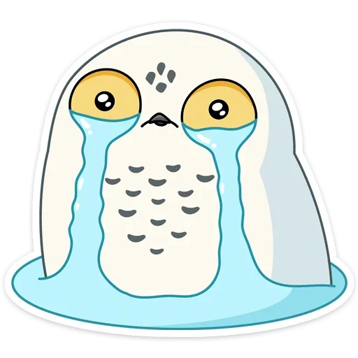 Стикер из набора Ирви (@TgSticker) для Телеграм: Статические 😭