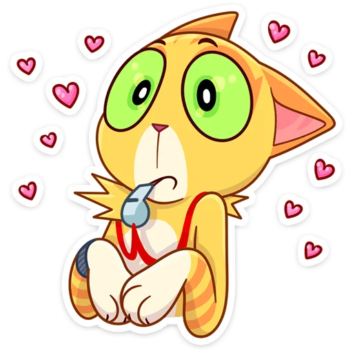 Стикер из набора Котик Ирвин (@TgSticker) для Телеграм: Статические 😍