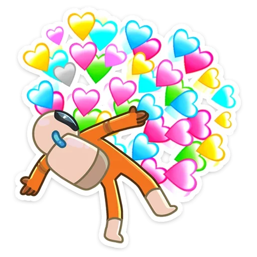 Стикер из набора Айзек (@TgSticker) для Телеграм: Статические 😘