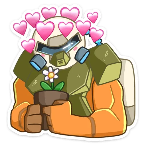 Стикер из набора Айзек (@TgSticker) для Телеграм: Статические ❤️