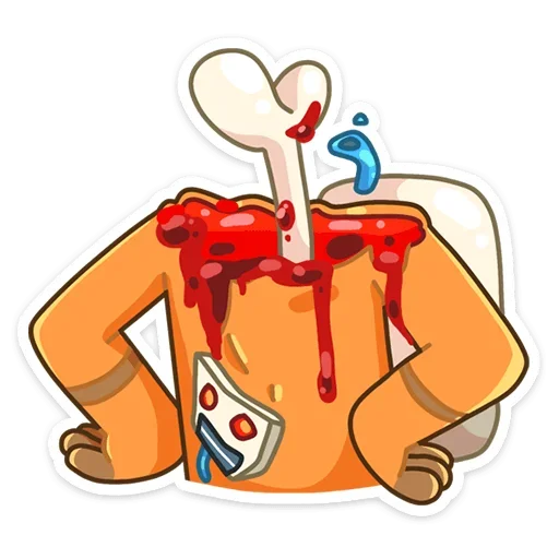 Стикер из набора Айзек (@TgSticker) для Телеграм: Статические 😐