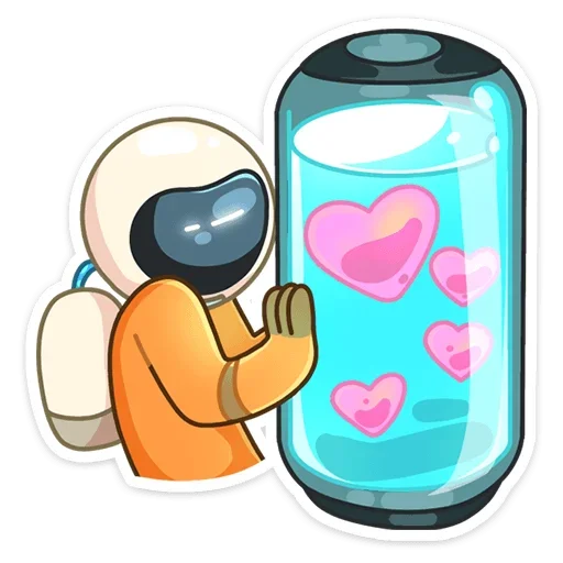 Стикер из набора Айзек (@TgSticker) для Телеграм: Статические ❤️