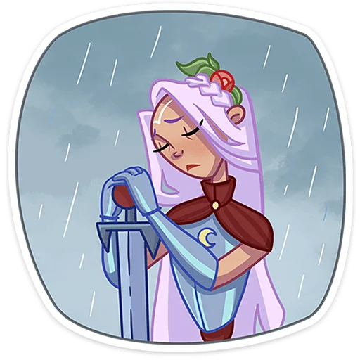 Стикер из набора Иса • @TgSticker для Телеграм: Статические 😔