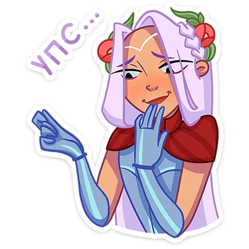 Стикер из набора Иса • @TgSticker для Телеграм: Статические 🫢