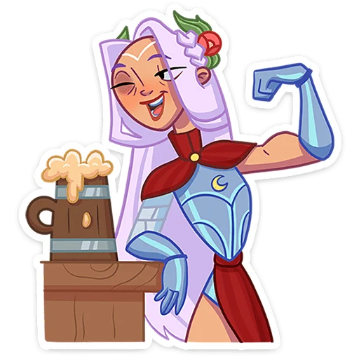 Стикер из набора Иса • @TgSticker для Телеграм: Статические 💪