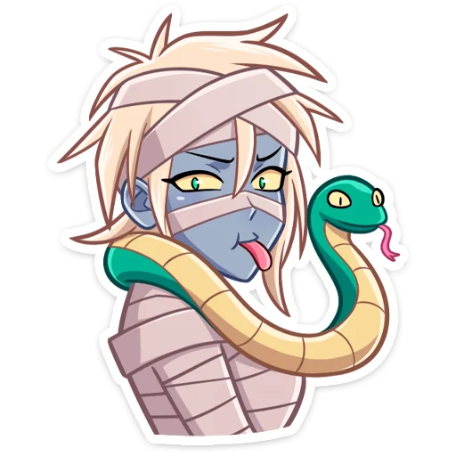 Стикер из набора Изис (@TgSticker) для Телеграм: Статические 😝