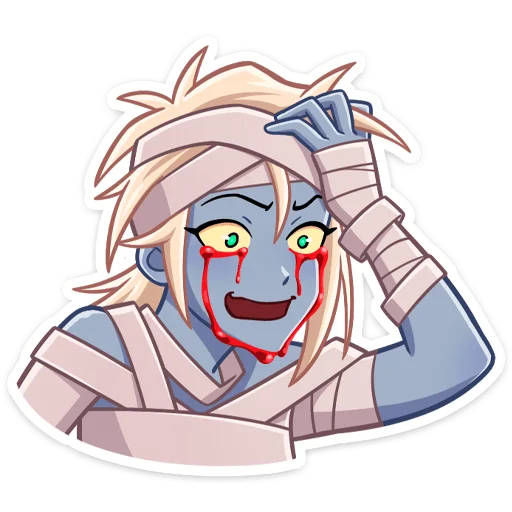 Стикер из набора Изис (@TgSticker) для Телеграм: Статические 😭