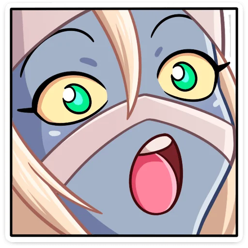 Стикер из набора Изис (@TgSticker) для Телеграм: Статические 😲
