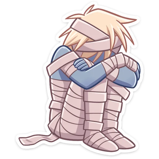 Стикер из набора Изис (@TgSticker) для Телеграм: Статические 😭